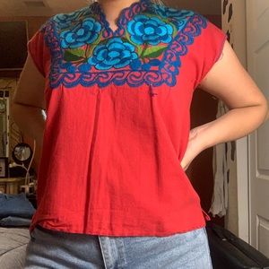 Embroided Mexican Shirt
